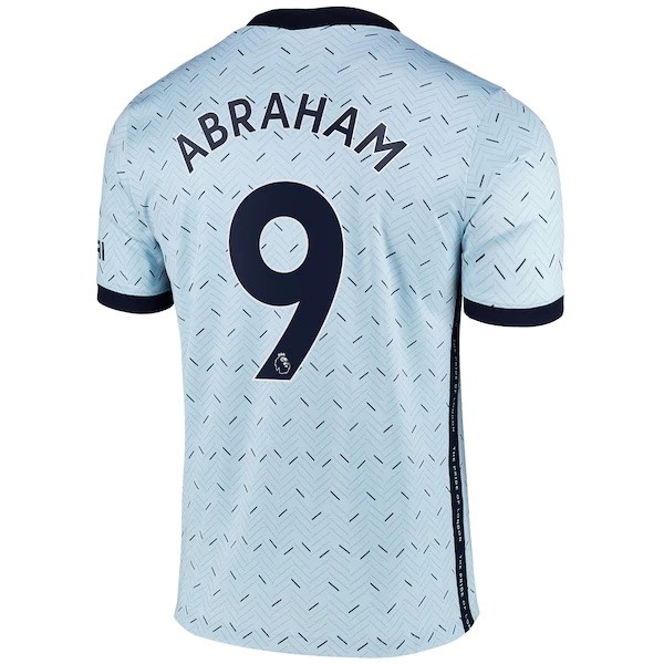 Maillot Football Chelsea NO.9 Abraham Exterieur 2020-21 Bleu